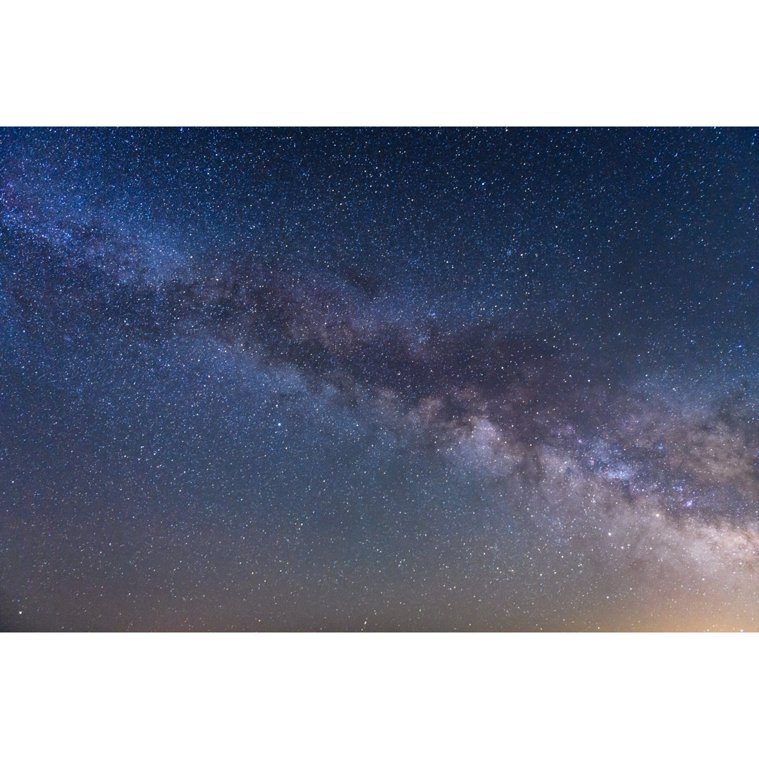 Night Milky Way von Bjdlzx - Leinwand Kunstdrucke