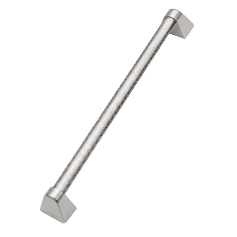 ZLINE 30 in. Microwave Helix Handle (Set of 1) in Stainless Steel, 1.93” H x 25.62” W x 2.17” D, Stainless Steel