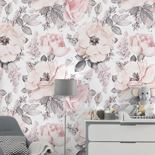 Rosdorf Park Barbe Paintable Wallpaper Panel | Wayfair