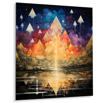 Whispers Of Sacred S Pain - Art abstrait paysage mural