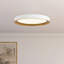 Nix 12-in Black dimmable LED Flush Mount-2113568596