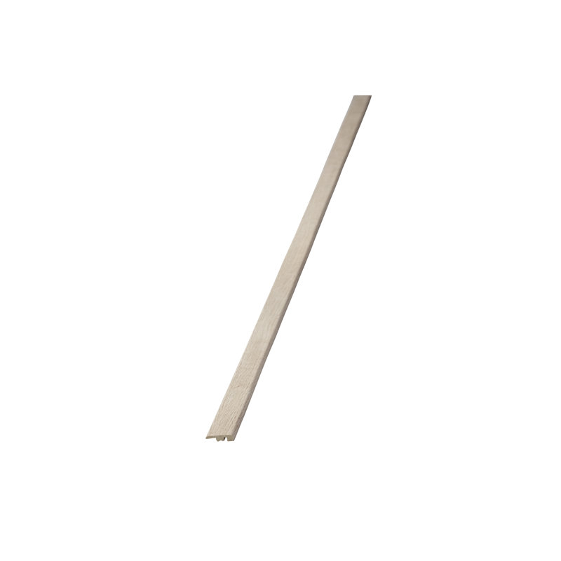 Vinyl 1.38'' W x 94.5'' L End Cap, Swiss Oak