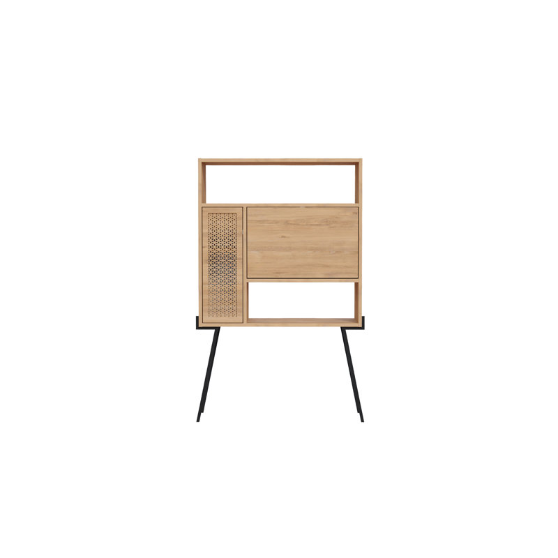 Elderon 86.8cm W Rectangle Writing Desk