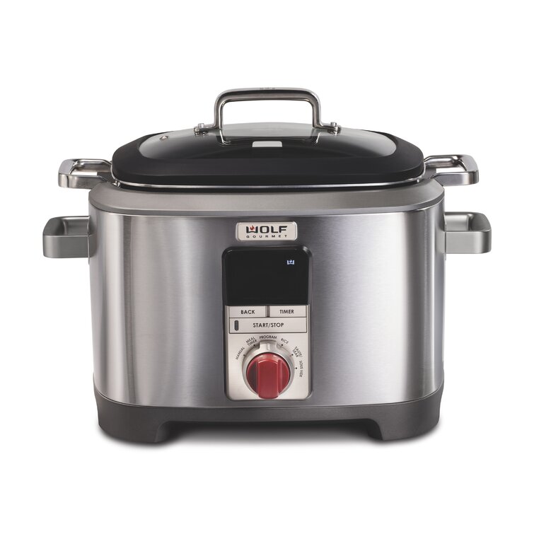 All-Clad Gourmet Plus Slow Cooker with All-In One Browning, 7-Qt.