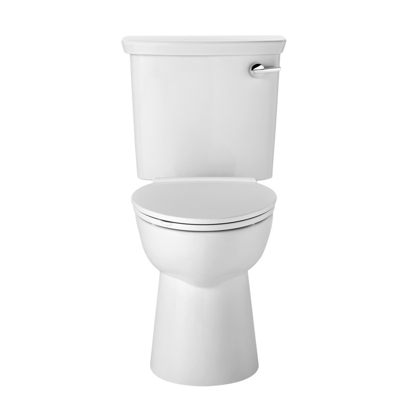 Toilette allongée deux pièces VorMax 1,28 GPF, Blanc, Droite