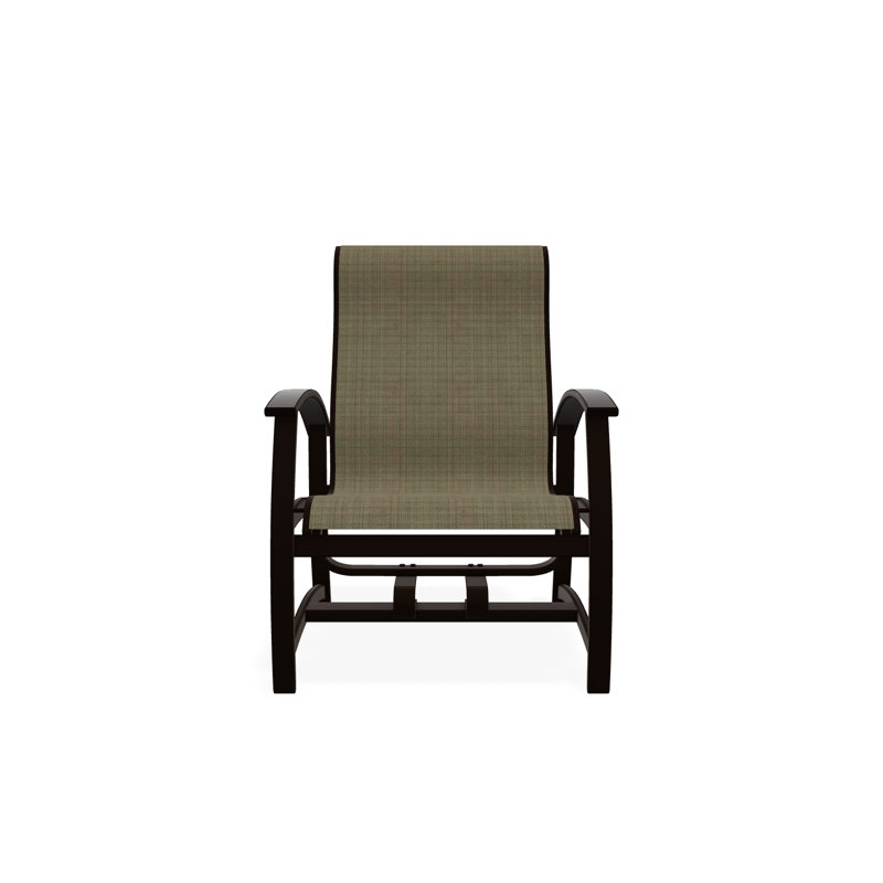 Belle Isle Outdoor Lounge Chair, Kona, Elevation Stone