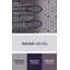 Tapis mauve/gris tissé à la machine-46741382