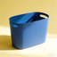 Petite poubelle mince de 3,5 gallons avec poignées pour espaces étroits, poubelle en plastique pour salle de bain, cuisine, chambre à coucher, bureau à domicile