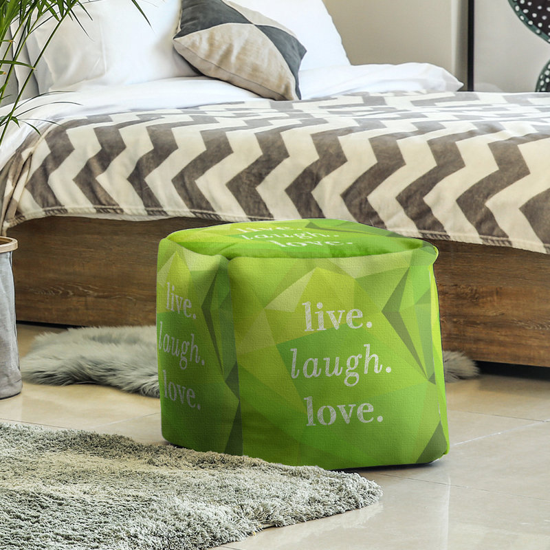 Upholstered Ottoman, Peridot