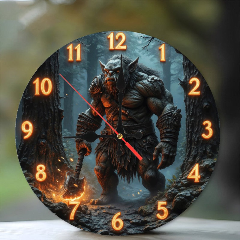Horloge fantaisie ogre