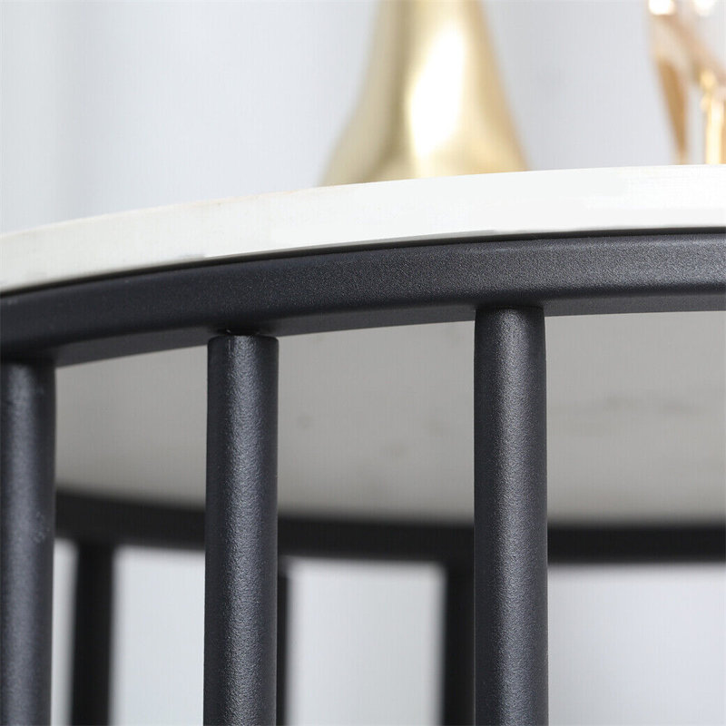 Alkis Side Table with Storage