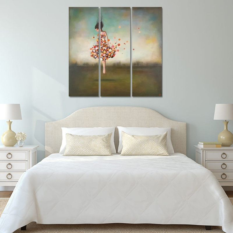 Ensemble «Boundlessness in Bloom On Canvas» par Duy Huynh