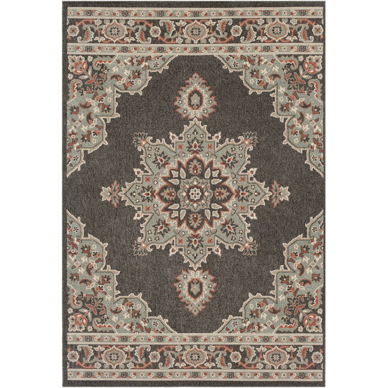 Tapis d'intérieur / extérieur Merriwood, Rectangle 8 pi 9 po x 12 pi 9 po