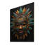Mayla, masque tribal africain bamiléké sur bois-203787717