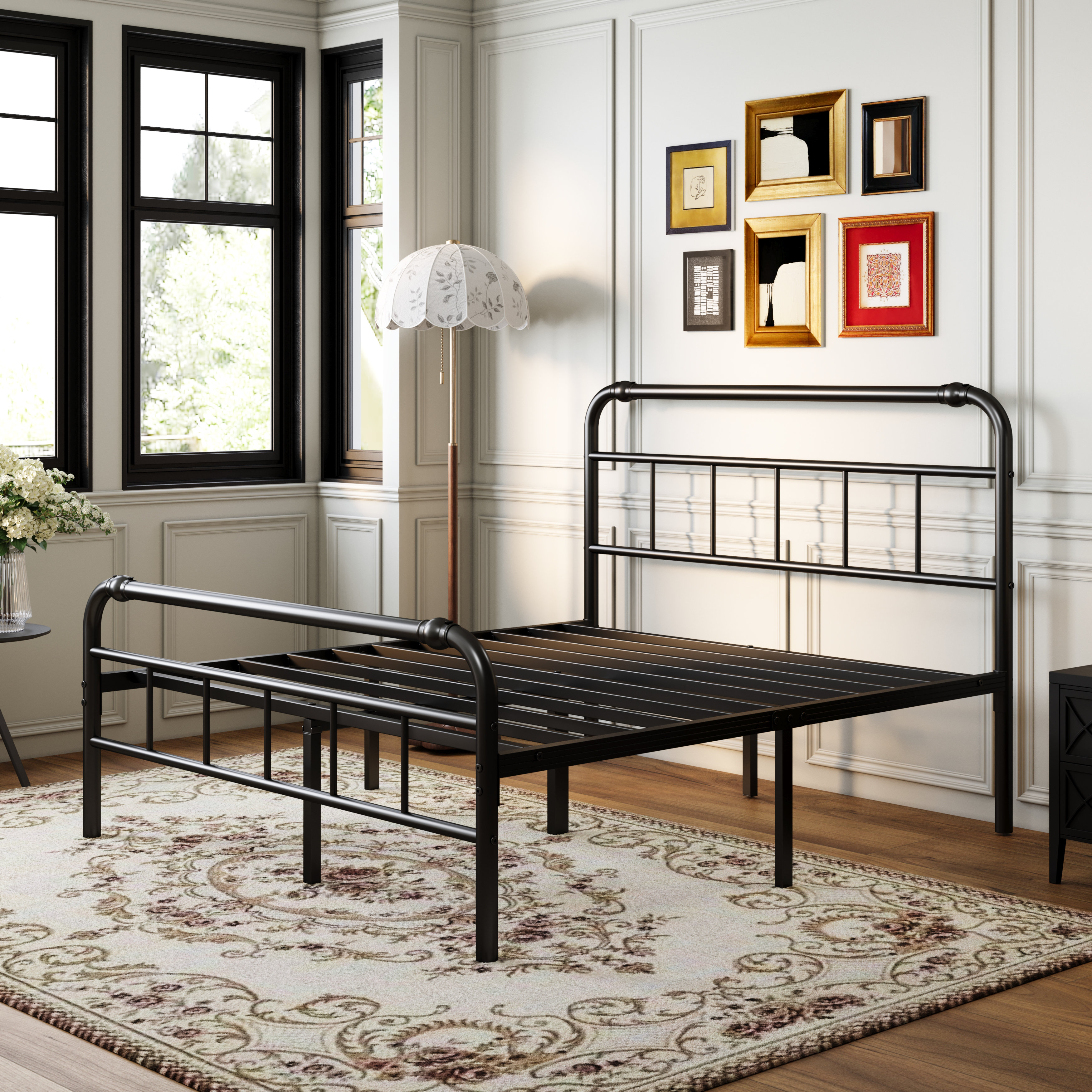 metal platform bed frames