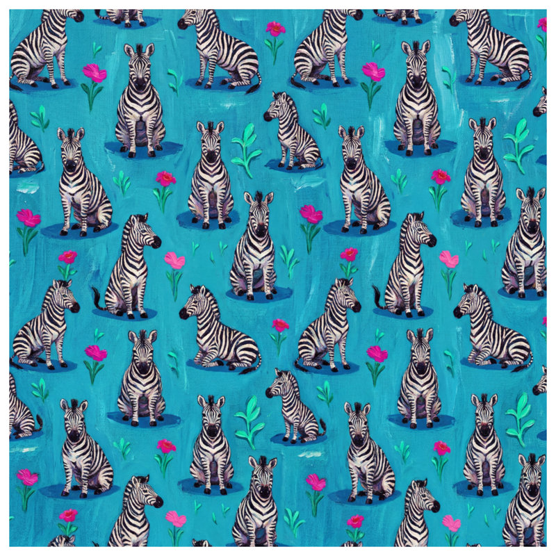 Rideaux de douche Zebra, 70in W x 72in H