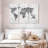 " Brick Typography Map " 3 - Pieces-93024463