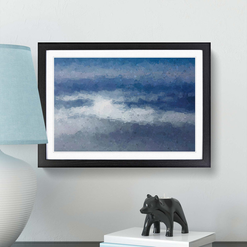 Mist of Time - Picture Frame Graphic Art Print, Black Framed, 36cm H x 48cm W x 2cm D