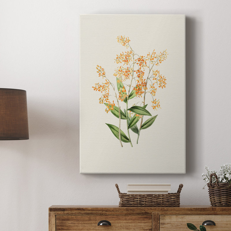 Impression florale rétro LXII - galerie Cavas sur mesure, H 27 po x l 18 po