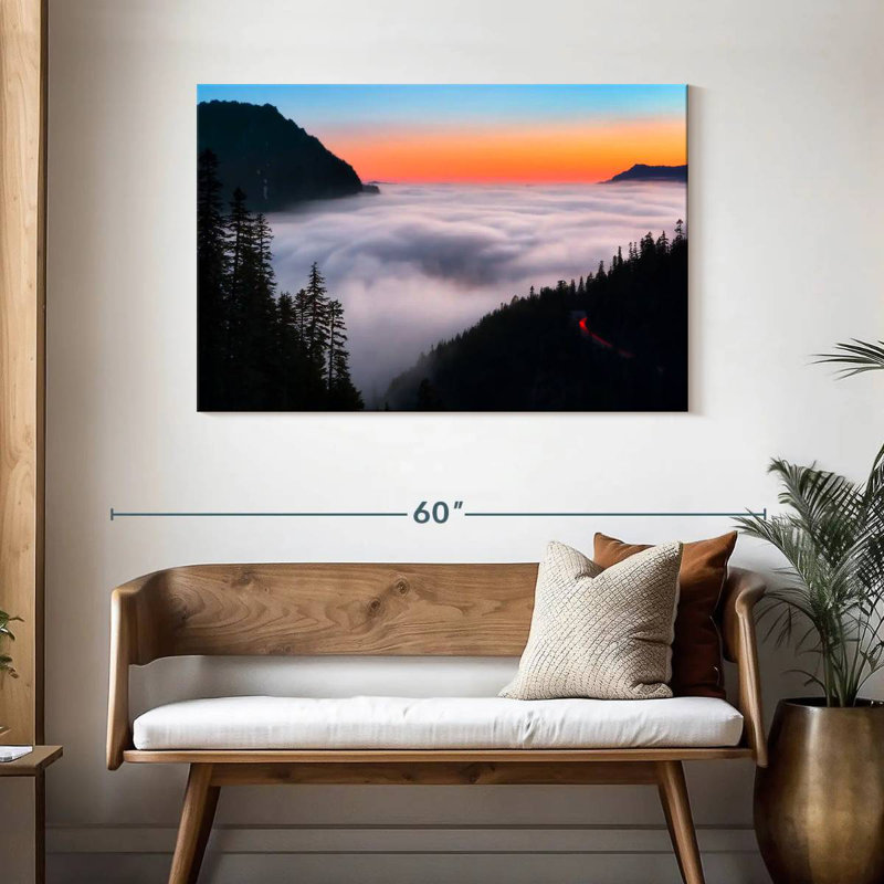 Alvord Mount Rainier Getaway, H 30 po x l 45 po