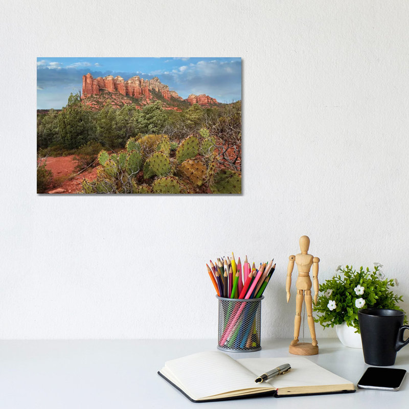 Coffee Pot Rock Near Sedona, Arizona by Tim Fitzharris - Wrapped Canvas Print, 20.32 cm H x 30.48 cm W