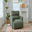Fauteuil d'appoint rembourré avec repose-pieds avec rangement-1385108749