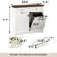 Armoire à déchets 20 gallons à double inclinaison-123136968