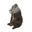 Mandrill assis