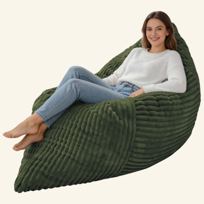 Fauteuil à billes surdimensionné, fauteuil à billes convertible surdimensionné - votre endroit confortable pour la détente et le temps en famille