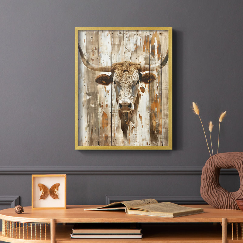 ANIMALS Series Div - reproduction encadrée de qualité supérieure - prête à être accrochée - aucun clou requis