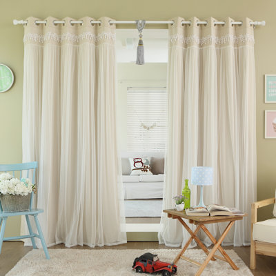 Loar Room Darkening Thermal Curtain Panels