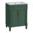 Defelice Bathroom Vanity With Integrated Ceramic Sink, Bathroom Cabinet With 2 Doors, Single Sink Bathroom Vanity-914584352