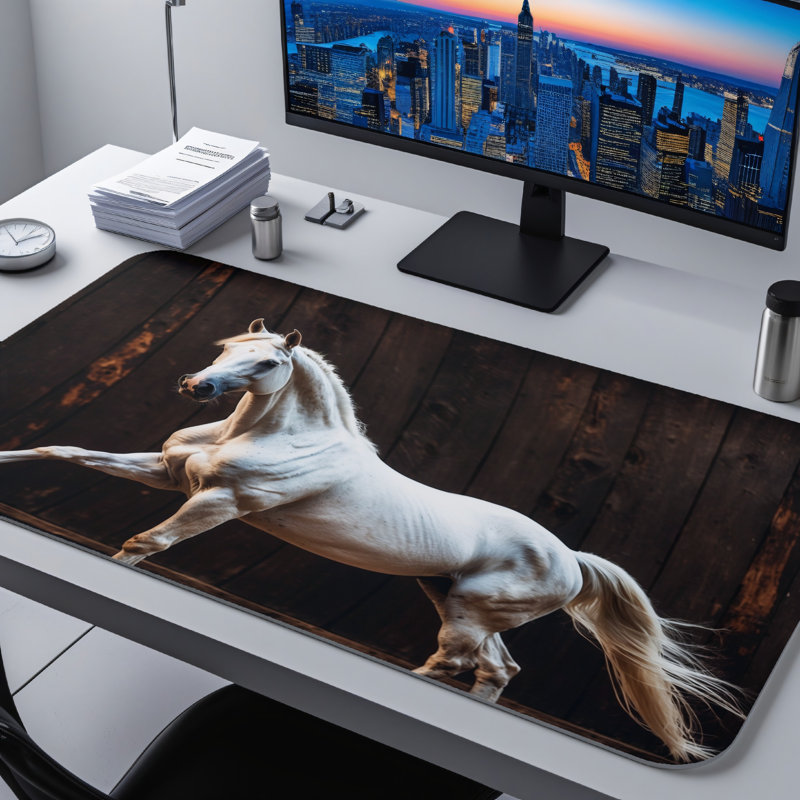 Polyester Desk Pad, 31.5x15.5