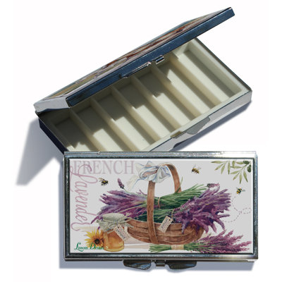 Boîte décorative lavande