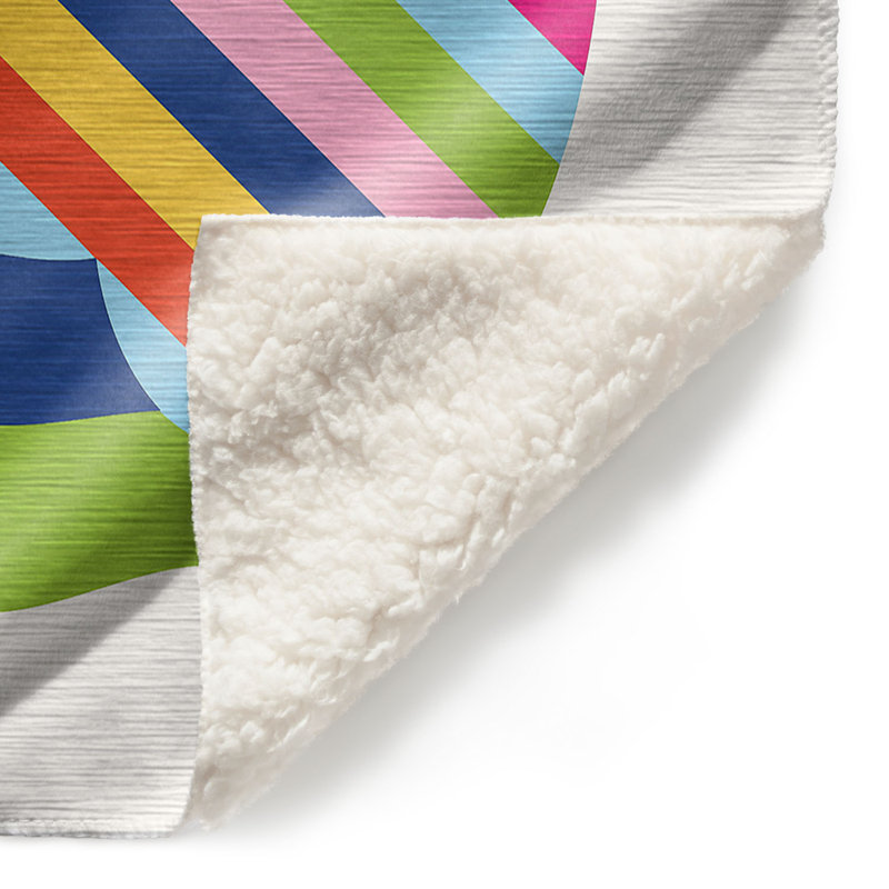 Hand Woven Throw Blanket, 51" x 60"