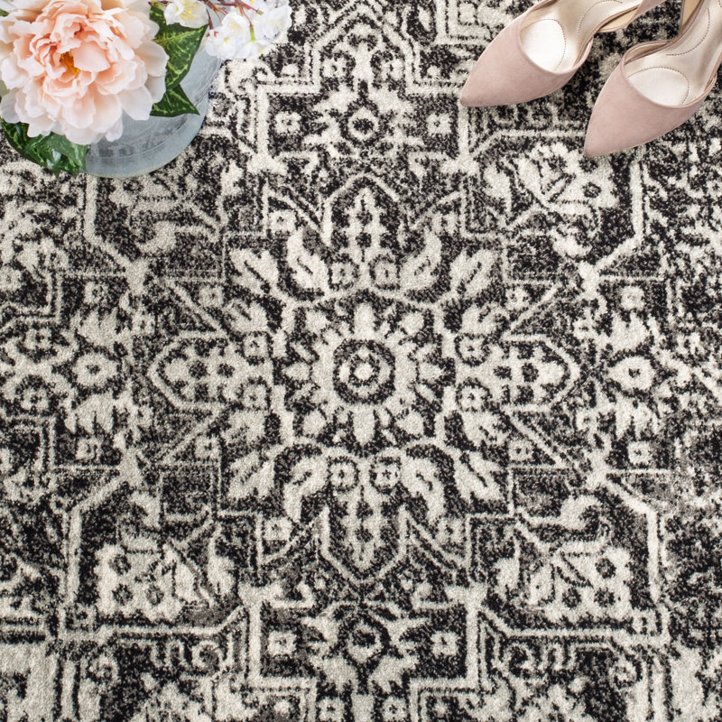 Tapis performance à motif oriental Abbotsfield, Rectangle de 10 pi x 14 pi