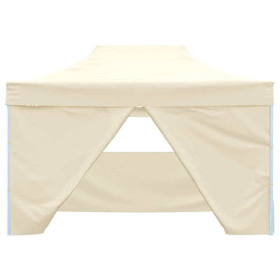 Vidaxl Foldable Party Tent Pop-Up With 4 Sidewalls Patio Gazebo Canopy Shelter