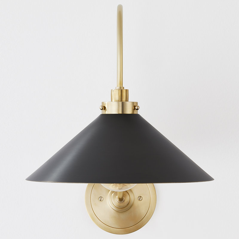 CLIVEDON Wall Sconce by Mark D. Sikes, Black