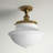 Baptiste Glass Semi Flush Mount-1000991343-1000991342-1000991340