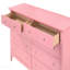 Charmante commode rose