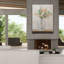 «Pampas and Eucalyptus Bouquet» par Julia Purinton, art mural sur toile-484634580