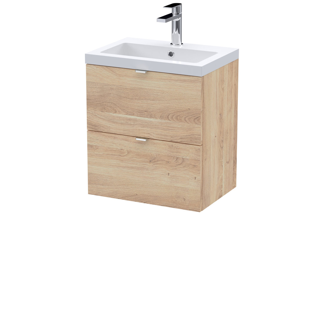 505 mm Single Vanity with Drop In Basin