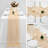 6 Pack Cheesecloth Table Runner ,10FT Cheese Cloth Table Runner For Wedding Decor, 35X120inch Rustic Gauze Boho Table Runner For Wedding Party Bridal Shower Table Decoration (Beige)