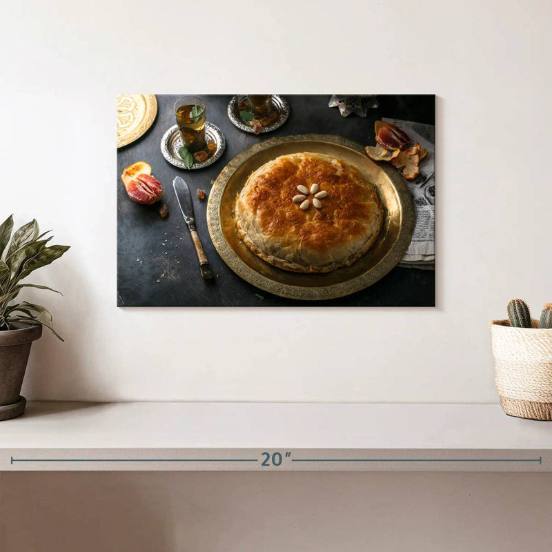 Cuisine marocaine Bastilla, H 8 po x l 12 po