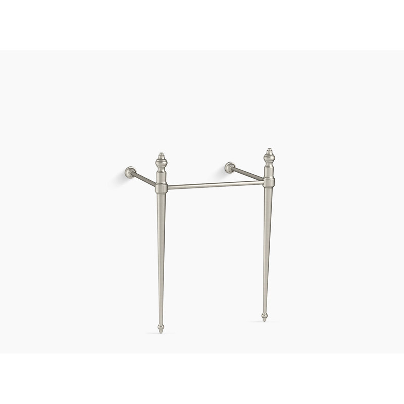Memoirs Classic Console Table Legs for K-2239 MemoirsÂ Sink, Nickel brossé éclatant