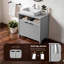Meuble-lavabo 24 po avec 2 portes et 1 tablette sans lavabo