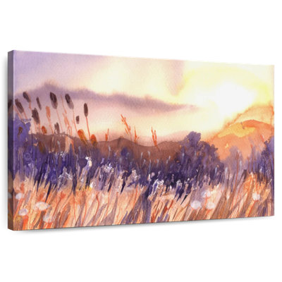 Mont Alvord et coucher de soleil