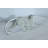 Nifao Silver Stretching Panther Resin Statue with Beaded Texture - Modern Animal Décor - 15" x 4" x 6"H-1369593963
