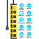 Heavy Duty Power Strip Surge Protector with Individual Switches