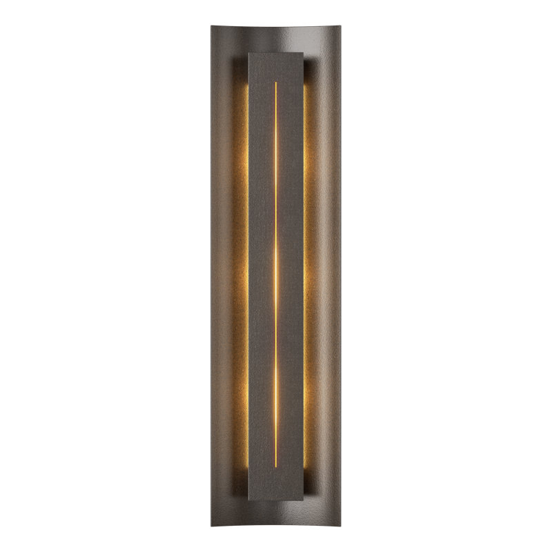 Plafonnier encastré Gallery Gallery, Bronze huilé, 4.3" W x 24.5" H x 3.3" D, Art ivoire